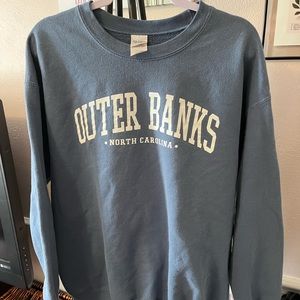 Large Blue Outerbanks Sweatshirt